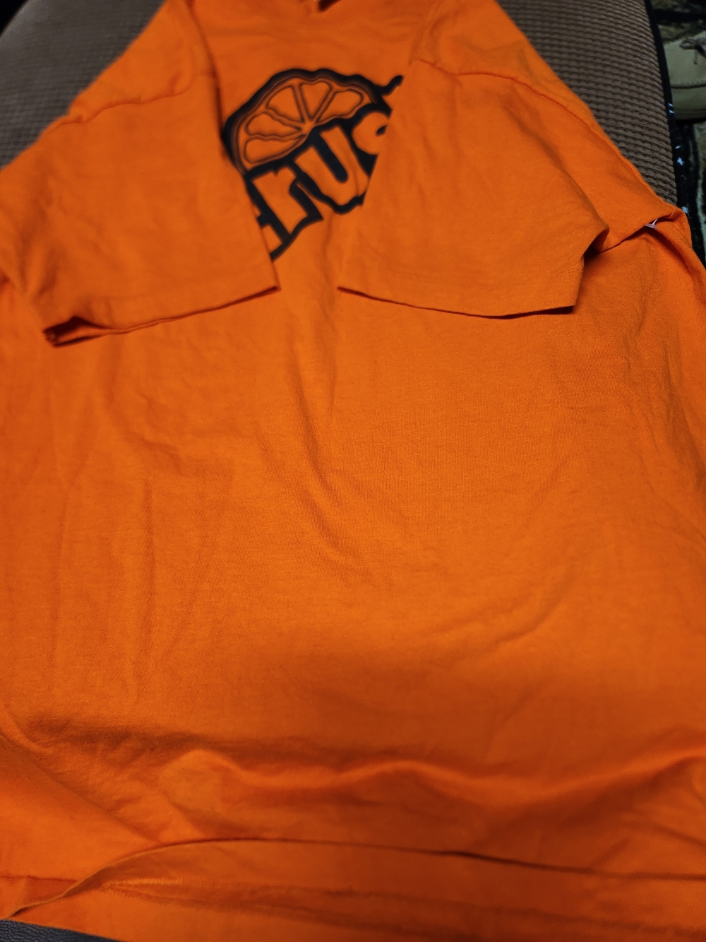 Anvil Orange Crush Logo Short Sleeve Tee - Picture 7 of 10